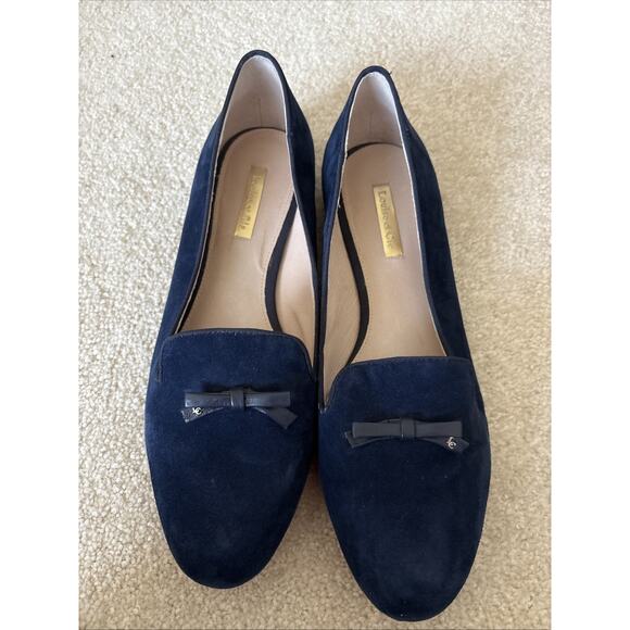 Louise et Cie Navy Blue Flats - Picture 2 of 9